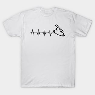 Kayak Heartbeat T-Shirt